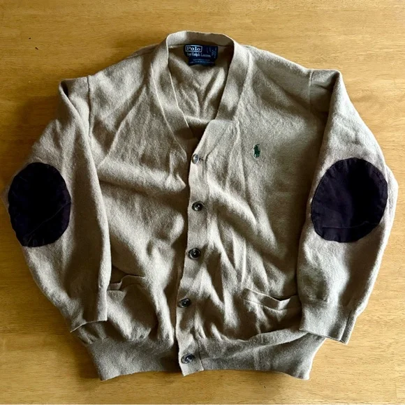 Vintage Polo Ralph Lauren merino wool cardigan - Picture 1 of 9